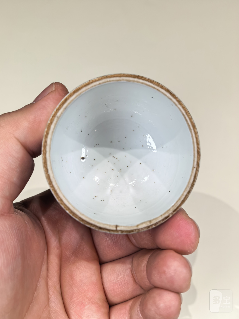清中晚期 青花“卢仝清玩”烹茶图小茶叶罐 - 图14